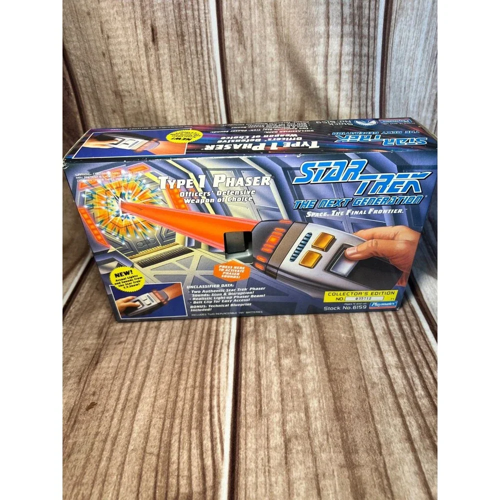 VINTAGE 1994 PLAYMATES STAR TREK NEXT GENERATION TYPE 1 PHASER